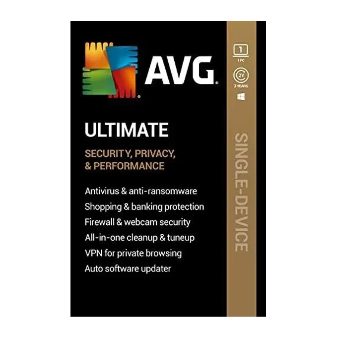 AVG Ultimate - 1-Year / 1-PC, Activation Code by email
