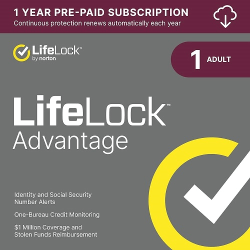 Norton 360 Lifelock Advantage Security 10 Device for 1 Year, USA/Canada, Activation Code by email