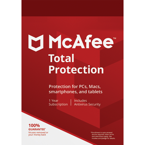 McAfee Total Protection - 1-Year / 1-Device - USA / Canada, Activation Code by email
