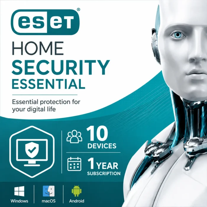 ESET HOME Security Essential – 10 Devices, 1 Year